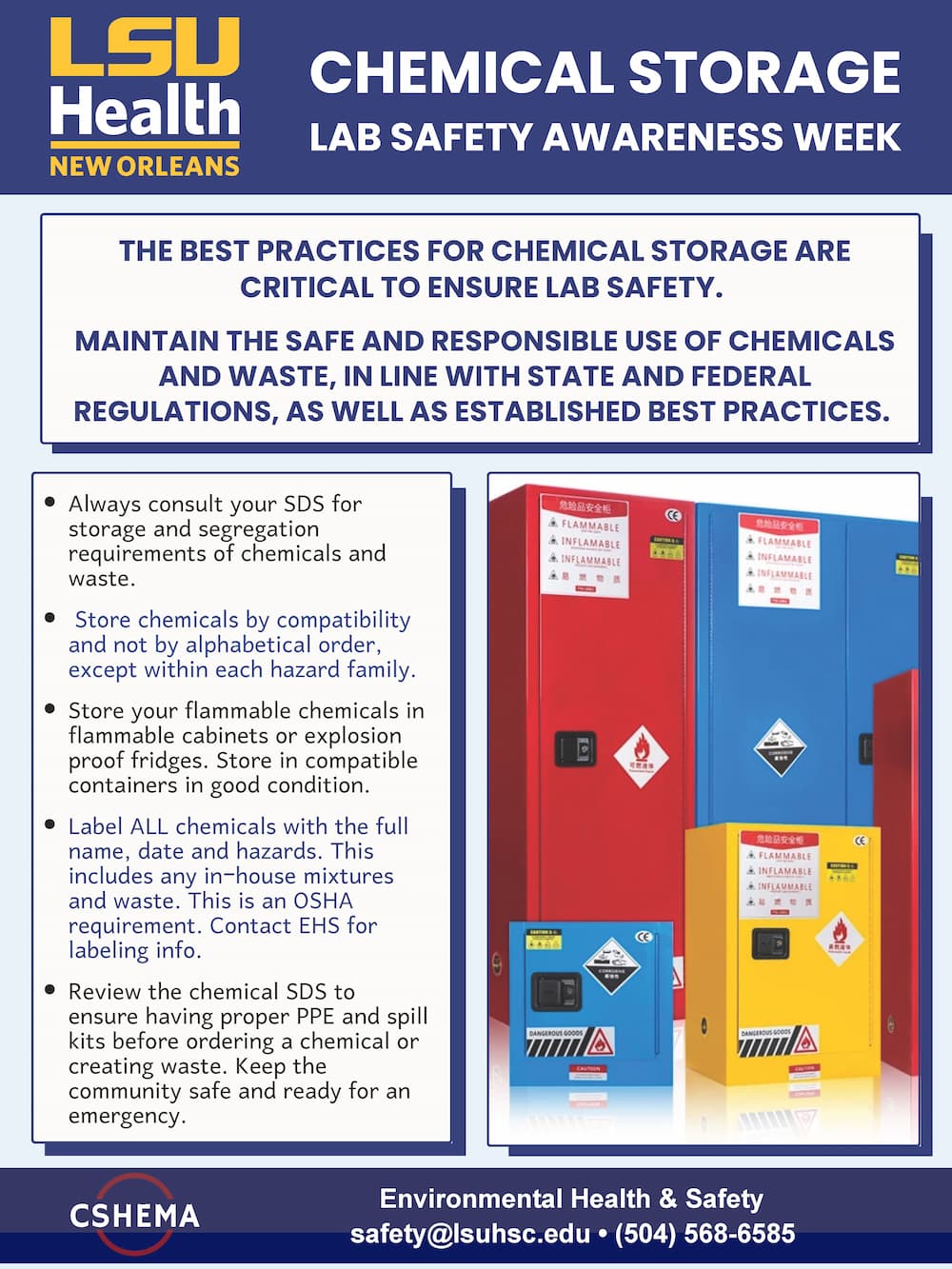 chemical storage